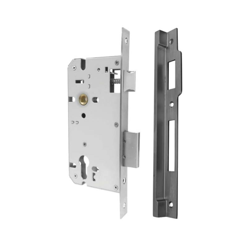 Closed Body Mortise Lock with Dead Bolt & Latch Bolt