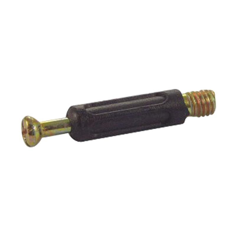 Thread Bolt with Black Plastic