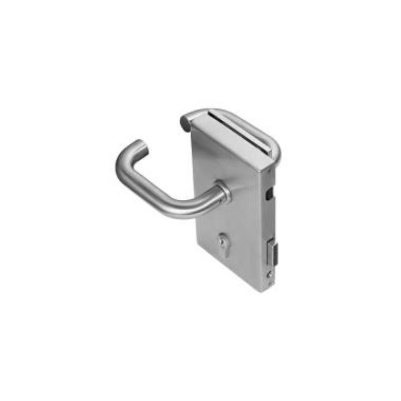 Magnetic Lever Handle Lock For Frameless Glass Doors