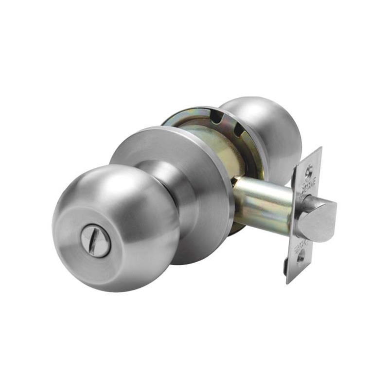 Knob Lock with Push Button & Coin Release