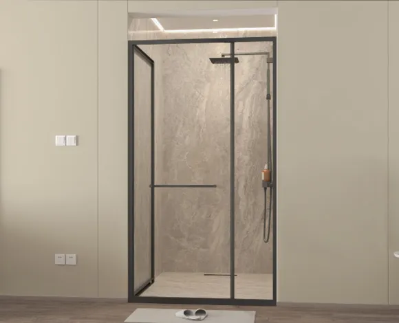 Slide Fold Semi-Framed Showers