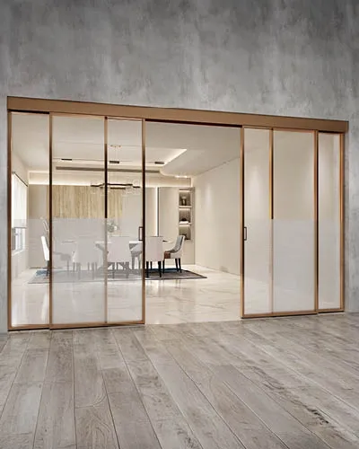 Slim Frame Sliding Door System