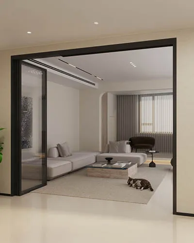 Slim Frame Sliding Folding