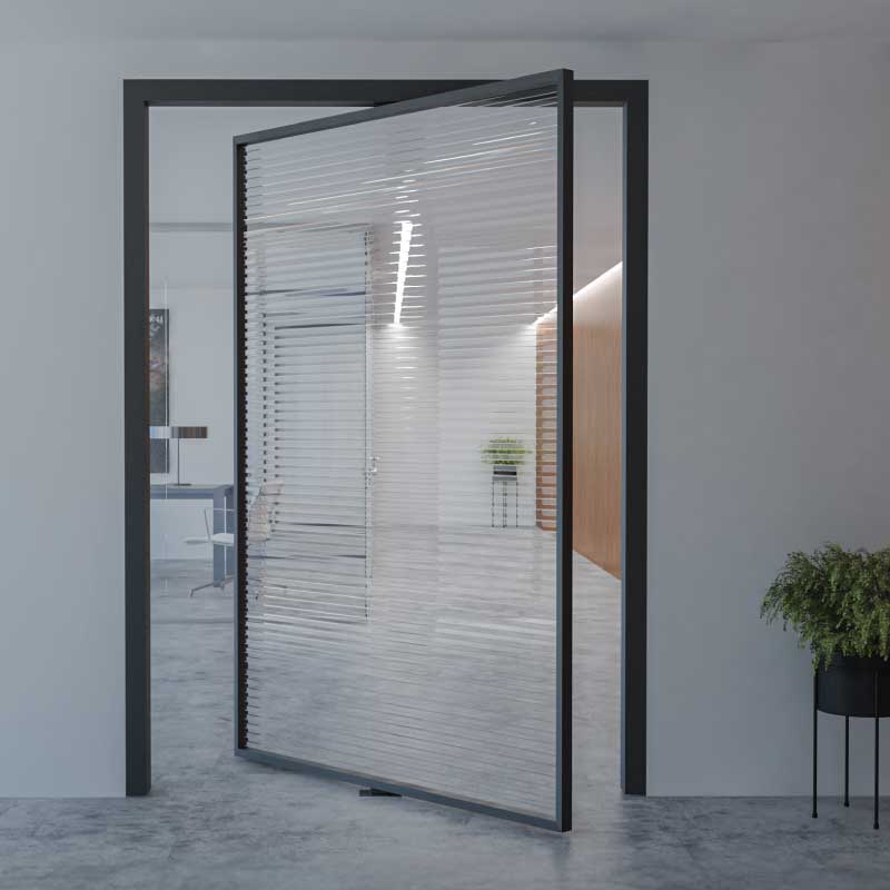 Framed 360° Revolving Door