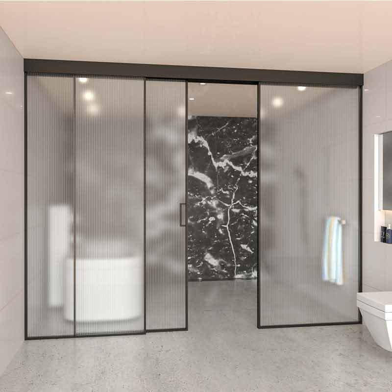 Stealth Frame Shower Door System