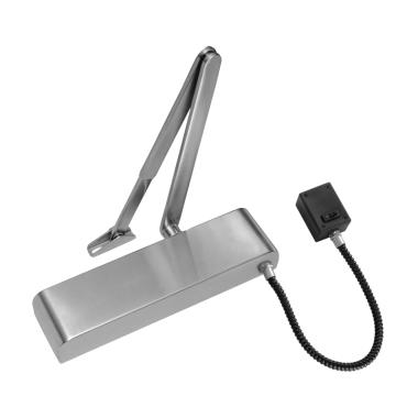 Door Closer with Electromagnetic Hold Open Scissor Arm without Smoke Detector | Ozone