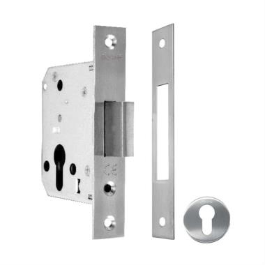 Closed Body Mortise Lock with Strike Plate, Double Throw Dead Bolt | Ozone