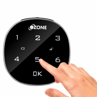 Ozone Smart Furniture Lock with Password Access | For Single/Multiple Metal/Wooden Drawers, Cabinets and Wardrobes | Ozone