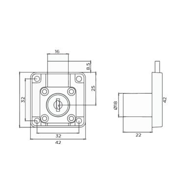 Multipurpose Lock with Computerized Key | Ozone