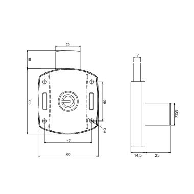 Cupboard Locks | Ozone