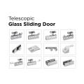 Telescopic Glass Sliding Door