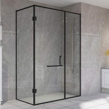 Glass-to-Glass 90° Shower Enclosure