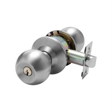 Knob Lock with Key Operation & Push Button | Ozone