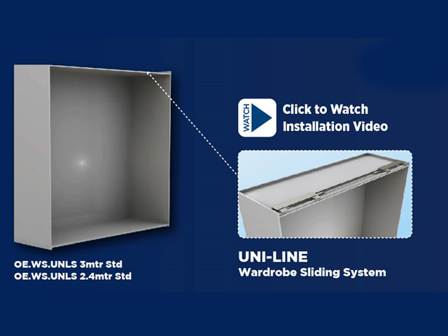 Uni-Line Wardrobe Sliding Installation Guide