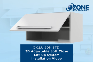 Installation Guide-Soft close Lift-up System with 3D adjustable feature