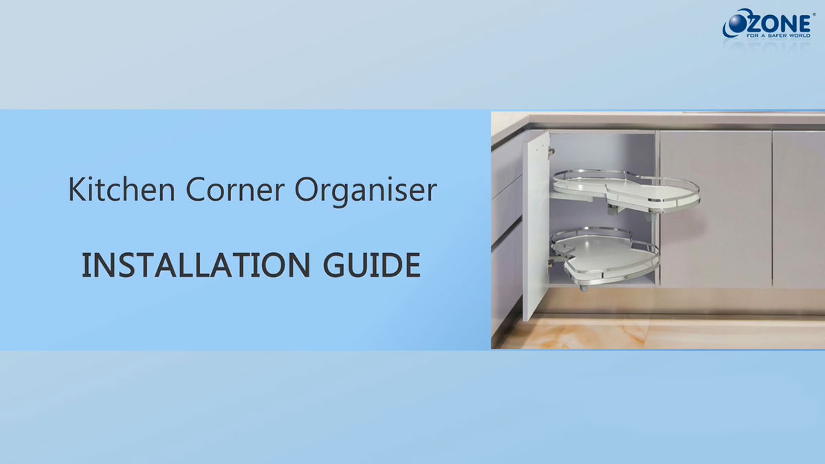 Kitchen Corner Organiser installation Guide