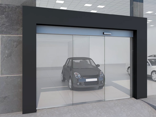 Telescopic Automatic Sliding Door System