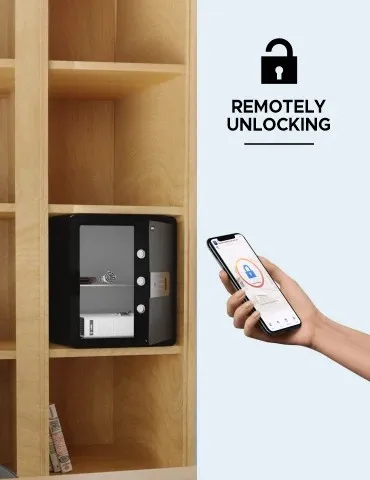 Unlock your safe from anywhere, anytime