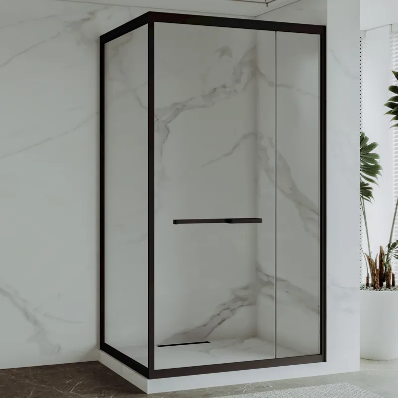 Slide Fold Frameless Showers
