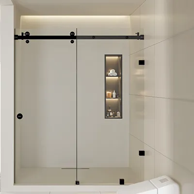 Sliding Framless Showers