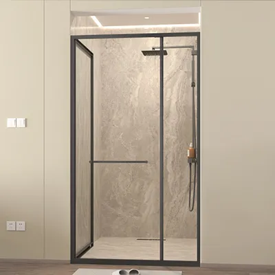 Slide Fold Semi-Framed Showers
