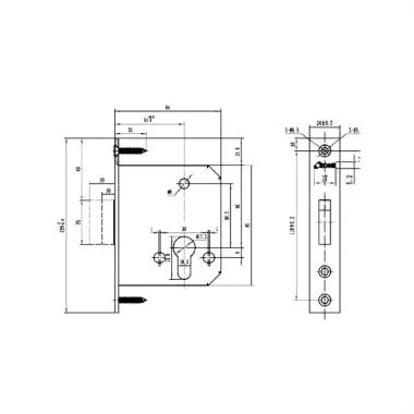 MORTISE LOCK BODY | Ozone