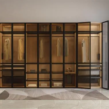 Curve Profile with Sturdy Aluminum Build | Type: Glass Door Profile | Components: Frame | Ozone