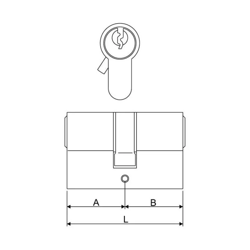 Defend - Both Side Keys , 60MM , BM