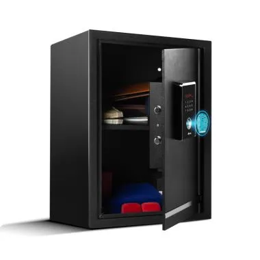55 Litres Fingerprint Safe Locker for Home & Office – Fingerprint Lock, 2-in-1 Unlocking (Fingerprint & Password), Size: 555H x 350W x 360D mm, Weight: 24.7 kg, 2-Year Warranty