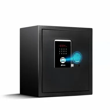 40 Litres Fingerprint Safe Locker for Home & Office – Fingerprint Lock, 2-in-1 Unlocking (Fingerprint & Password), Size: 420H x 350W x 360D mm, Weight: 20.4 kg, 2-Year Warranty
