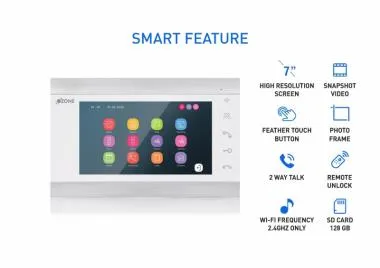 Video Door Phone for Single Apartment