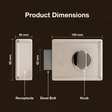 Dead Lock Main Door Lock | Ozone