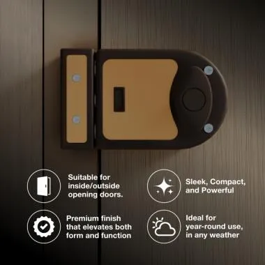 3 Dead Bolt With Key and Knob | Ozone