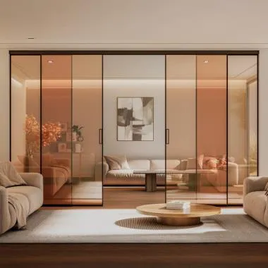 Linea Slim Frame (4507) Synchronised Sliding System (2+2)