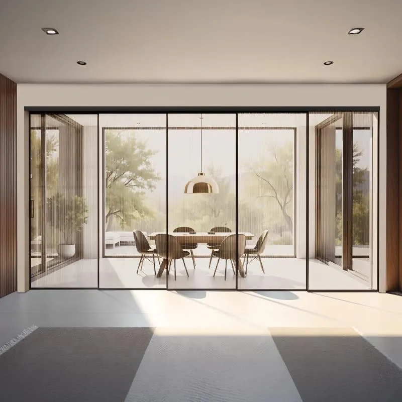 Linea Slim Frame (4507) Telescopic Sliding System (1+4)