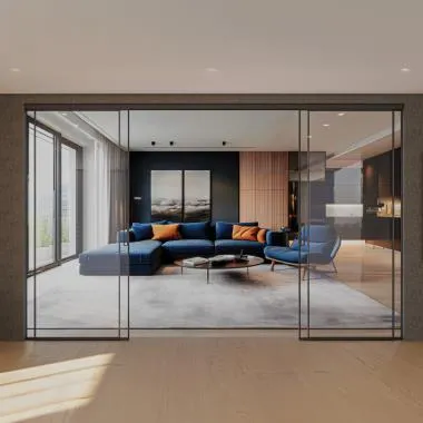 Axis Slim Frame (4507) Double Sliding System (2+2)