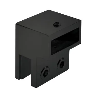 Glass to Track End Connector