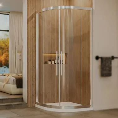 Curved Sliding Shower System