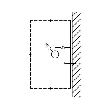Wall-to-Glass Bracket (For Fixed Glass) | Ozone