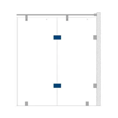 Glass to Glass Connector 180° | Ozone
