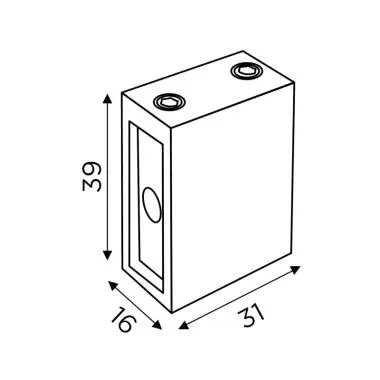 Wall-to-track Connector | Ozone
