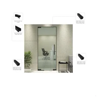 Single Door with Patch Fittings